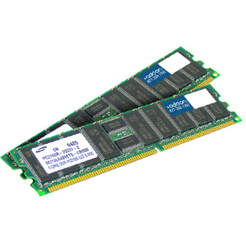 AddOn AM667D2DFB5/4G x2 JEDEC Standard Factory Original 8GB DDR2-667MHz Fully Buffered ECC Dual Rank 1.8V 240-pin CL5 FBDIMM - AM667D2DFB5/8GKIT