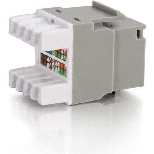 C2G Cat5E RJ45 UTP Keystone Jack - Gray - 03792