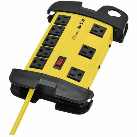 Tripp Lite by Eaton Power It! 8-Outlet Safety Power Strip 15 ft. (4.57 m) Cord Hang Holes Cord Wrap Outlet Covers - TLM815NS