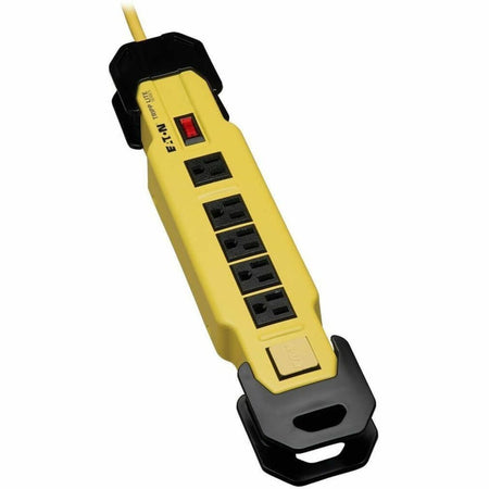 Tripp Lite by Eaton Power It! 6-Outlet Safety Power Strip 9 ft. (2.74 m) Cord & Clip Hang Holes Safety Covers GFCI Plug - TLM609GF