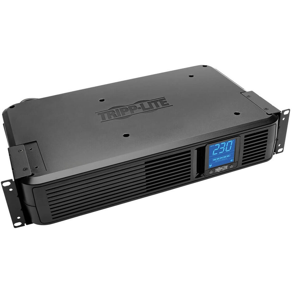 Eaton Tripp Lite Series 1500VA 900W Line-Interactive UPS - 8 C13 Outlets, AVR, 230V, 50/60 Hz, USB, DB9, LCD, 2U Rack/Tower - SMX1500LCD