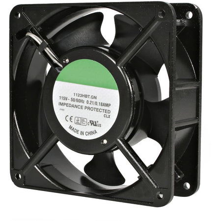 StarTech.com 120mm Axial Rack Muffin Fan for Server Cabinet - 115V - AC Cooling - Low Noise & Quiet PC Computer Case Fan - ACFANKIT12