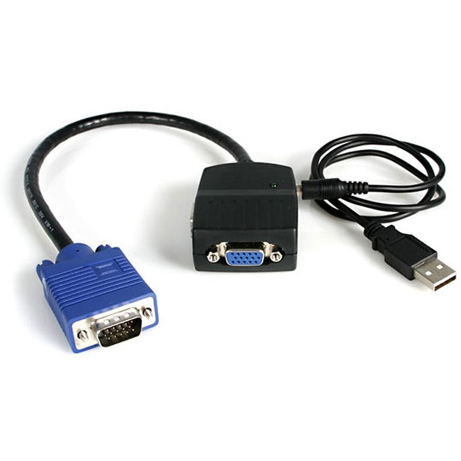 StarTech.com 2 Port VGA Video Splitter - USB Powered - ST122LE