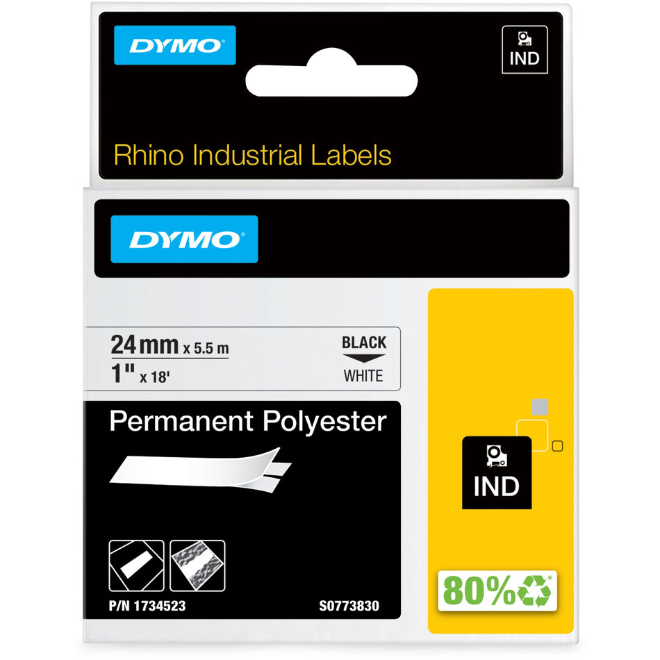 Dymo Rhino Permanent Polyester Tape - 1734523