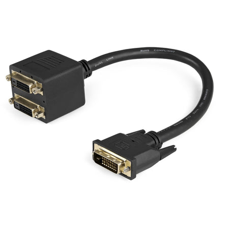 StarTech.com 1 ft DVI-D to 2x DVI-D Digital Video Splitter Cable - M/F - DVISPL1DD