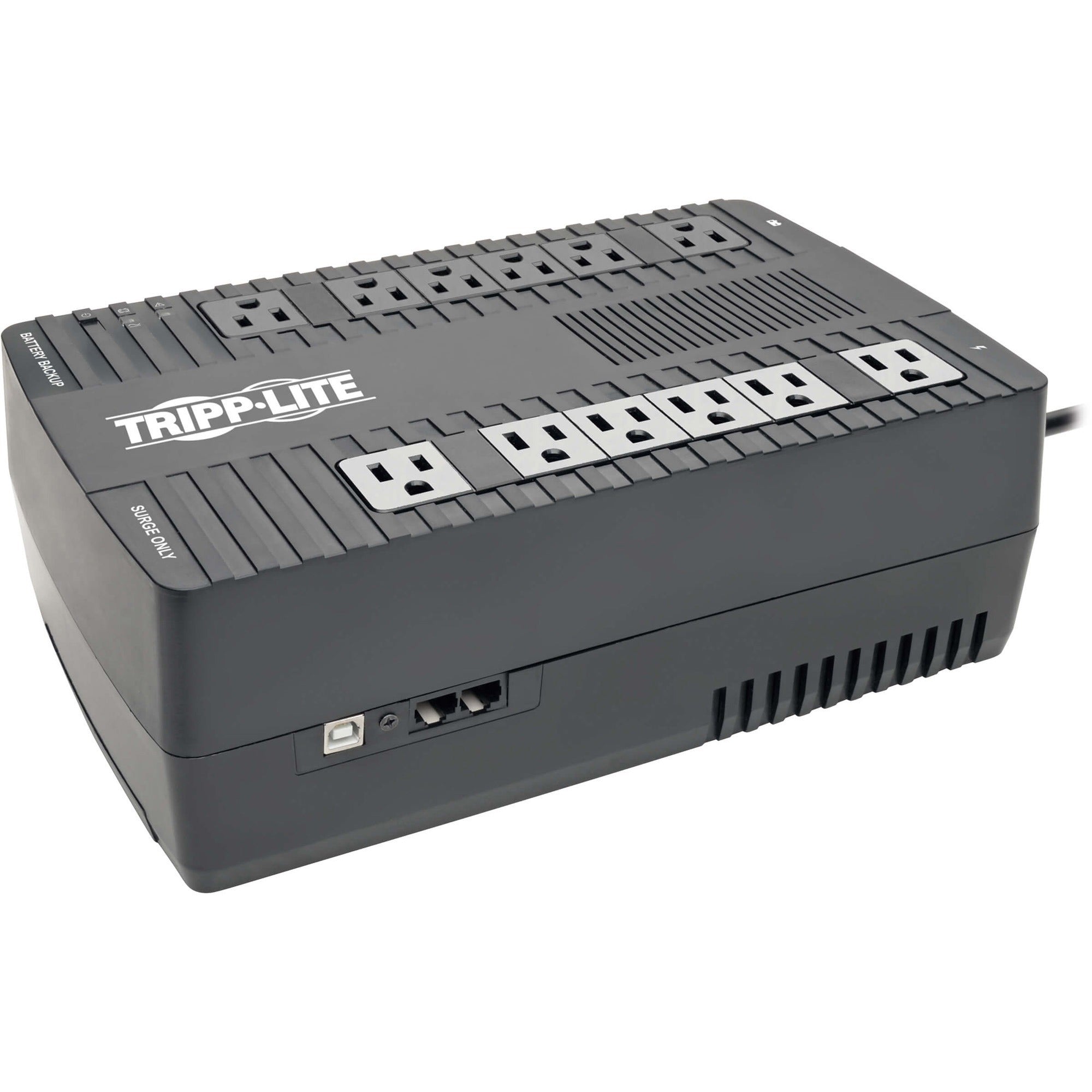 Tripp Lite by Eaton UPS 900VA 480W Line-Interactive UPS - 12 NEMA 5-15R Outlets AVR 120V 50/60 Hz USB Desktop/Wall Mount - AVR900U