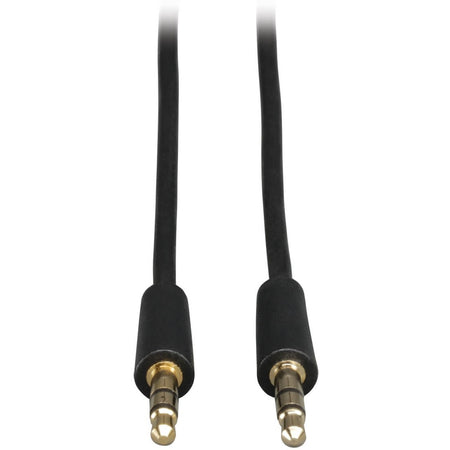 Eaton Tripp Lite Series 3.5mm Mini Stereo Audio Cable for Microphones, Speakers and Headphones (M/M), 50 ft. (15.24 m) - P312-050
