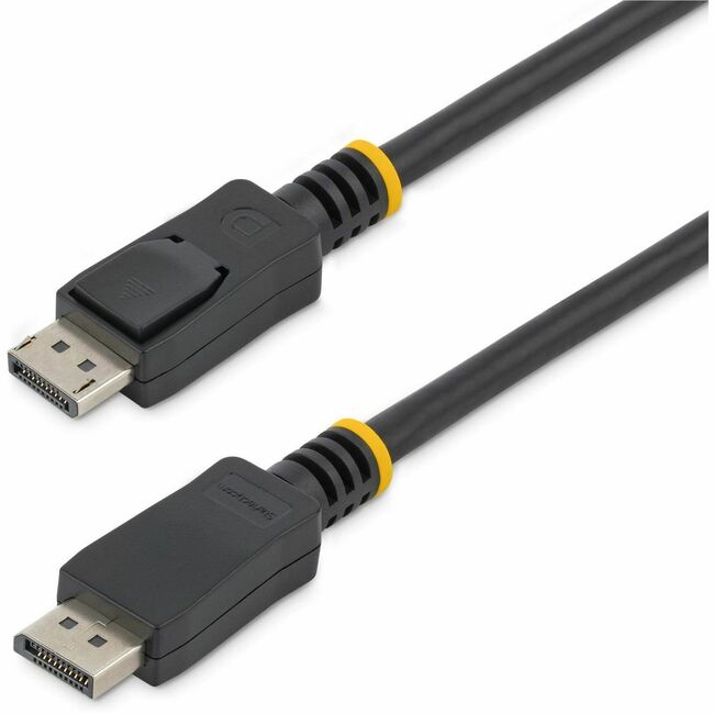 StarTech.com 10 ft Certified DisplayPort 1.2 Cable with Latches M/M - DisplayPort 4k - DISPLPORT10L