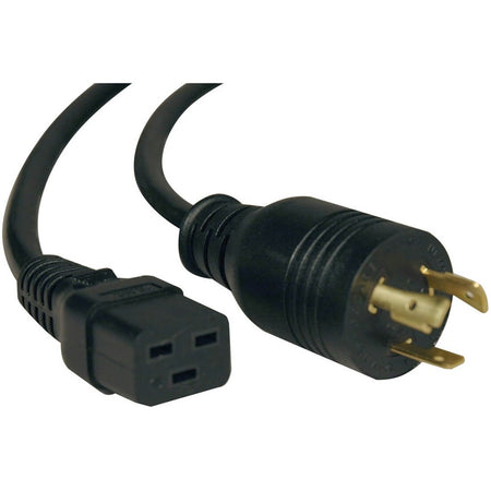 Tripp Lite by Eaton Power Cord C19 to NEMA L5-20P - Heavy-Duty 20A 125V 12 AWG 10 ft. (3.05 m) Black - P045-010