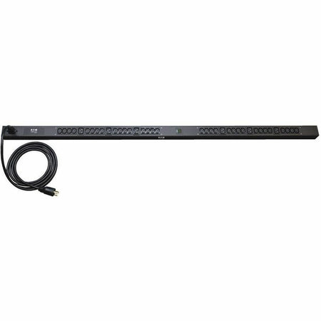 Tripp Lite by Eaton PDU 3.7kW Single-Phase Local Metered PDU 208/230V Outlets (6-C19 & 32-C13 ) C20/L6-20P Cable 10 ft. (3.05 m) Cord 0U Vertical - PDUMV20HV