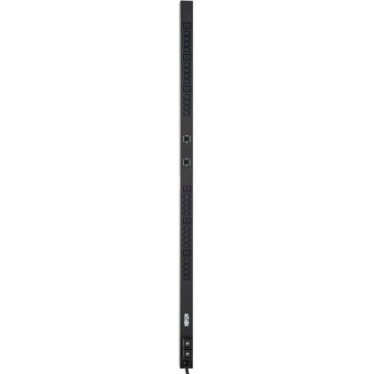 Tripp Lite by Eaton PDU 5.5kW Single-Phase Local Metered PDU 208/230V Outlets (6-C19 & 24-C13) L6-30P 10 ft. (3.05 m) Cord 0U Vertical - PDUMV30HV