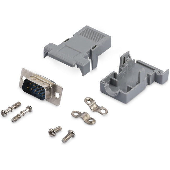 StarTech.com Solder D-SUB - Assembled - Plastic Backshell Serial / parallel connector - DB-9 (M) - C9PSM