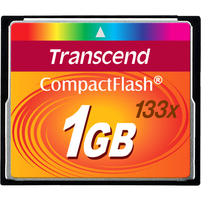 Transcend 1GB CompactFlash (CF) Card - TS1GCF133