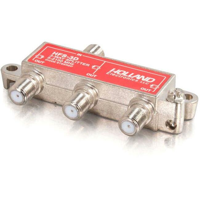 C2G High-Frequency 3-Way Splitter - 41021