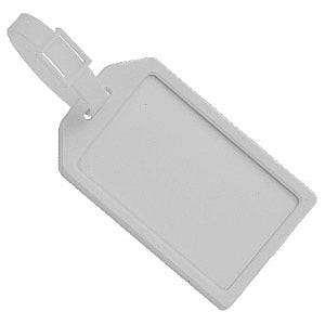 Brady Colored Molded Rigid Luggage Tag Holder - 1840-6208