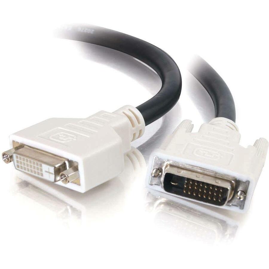 C2G 1m DVI-D M/F Dual Link Digital Video Extension Cable (3.2ft) - 26913