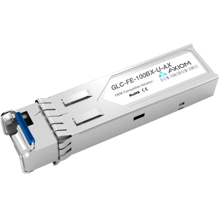 Axiom 100BASE-BX10-U SFP Transceiver for Cisco - GLC-FE-100BX-U (Upstream) - GLCFE100BXU-AX