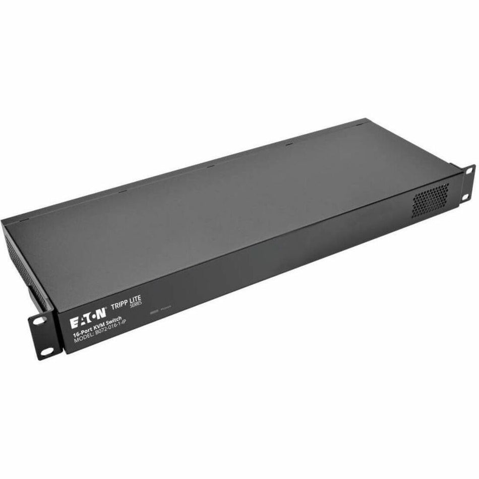 Tripp Lite by Eaton NetCommander 16-Port Cat5 KVM over IP Switch - 1 Remote + 1 Local User 1U Rack-Mount - B072-016-1-IP