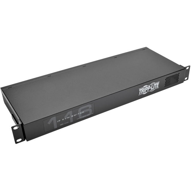 Tripp Lite by Eaton NetCommander 16-Port Cat5 KVM over IP Switch - 1 Remote + 1 Local User, 1U Rack-Mount - B072-016-1-IP