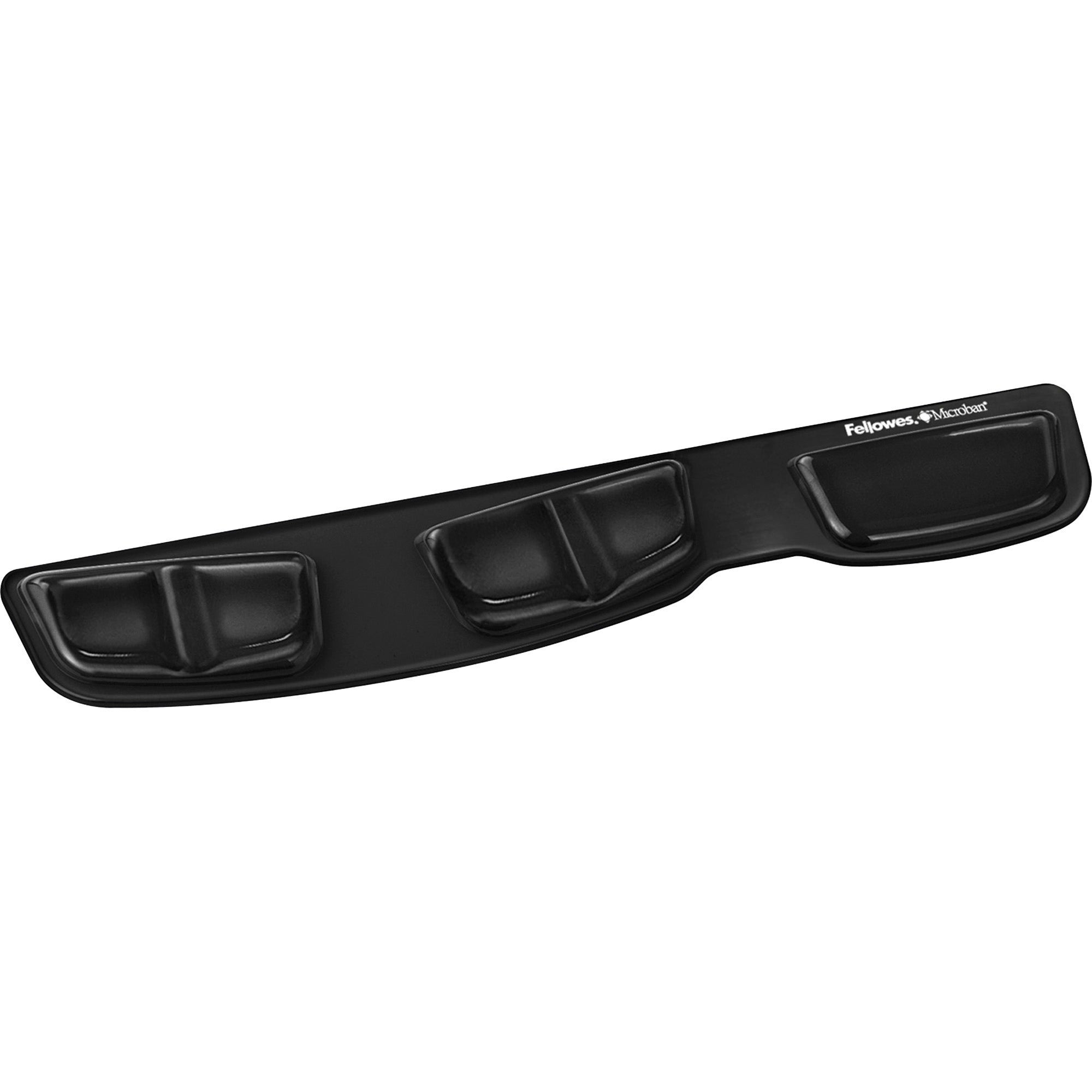 Fellowes&reg; Keyboard Wrist Rest Palm Support - Black (9183201) - 9183201
