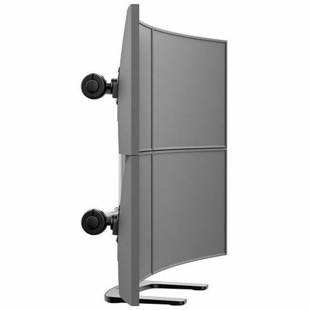 Atdec quad/triple/dual/single monitor desk mount - Freestanding base - Loads up to 17.6lb flat or 13.5lb curved - VESA 75x75, 100x100 - VFS-Q