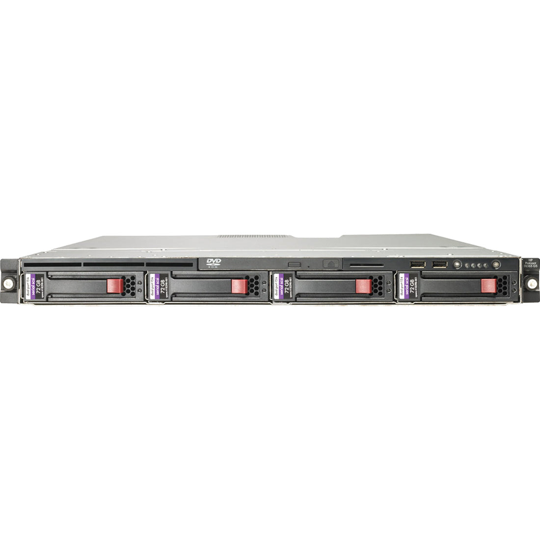 HPE ProLiant DL165 G5 1U Rack Server - 1 x AMD Opteron 2356 2.30 GHz - 4 GB RAM - 160 GB HDD - Ultra ATA, Serial ATA Controller - 445161-001