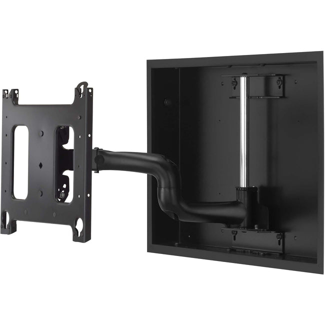 Chief 22" In-Wall Monitor Arm Displays Mount - For Displays 37-55" - Black - PWRIWUB