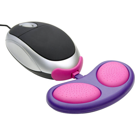 Mousebean Ergonomic Hand Rest, Violet/Cerise - HM68945