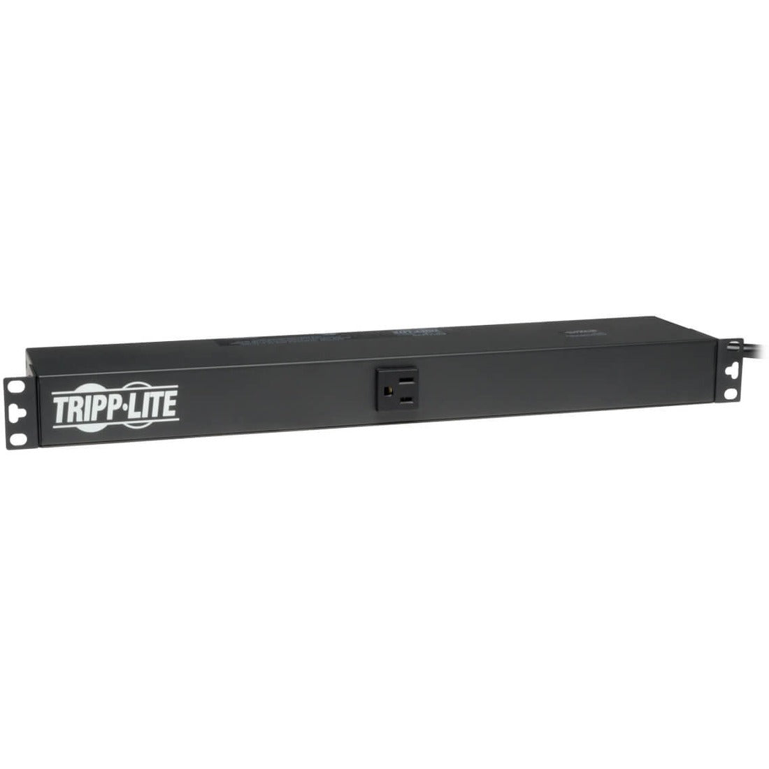 Tripp Lite by Eaton 1.8kW Single-Phase 120V Basic PDU, 13 NEMA 5-15R Outlets, NEMA 5-15P Input, 15 ft. (4.57 m) Cord, 1U Rack-Mount - PDU1215