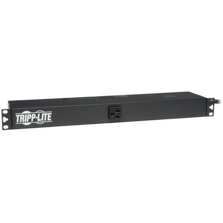 Tripp Lite by Eaton 2.4kW Single-Phase 120V Basic PDU, 13 NEMA 5-15/20R Outlets, NEMA 5-20P Input, 15 ft. (4.57 m) Cord, 1U Rack-Mount - PDU1220