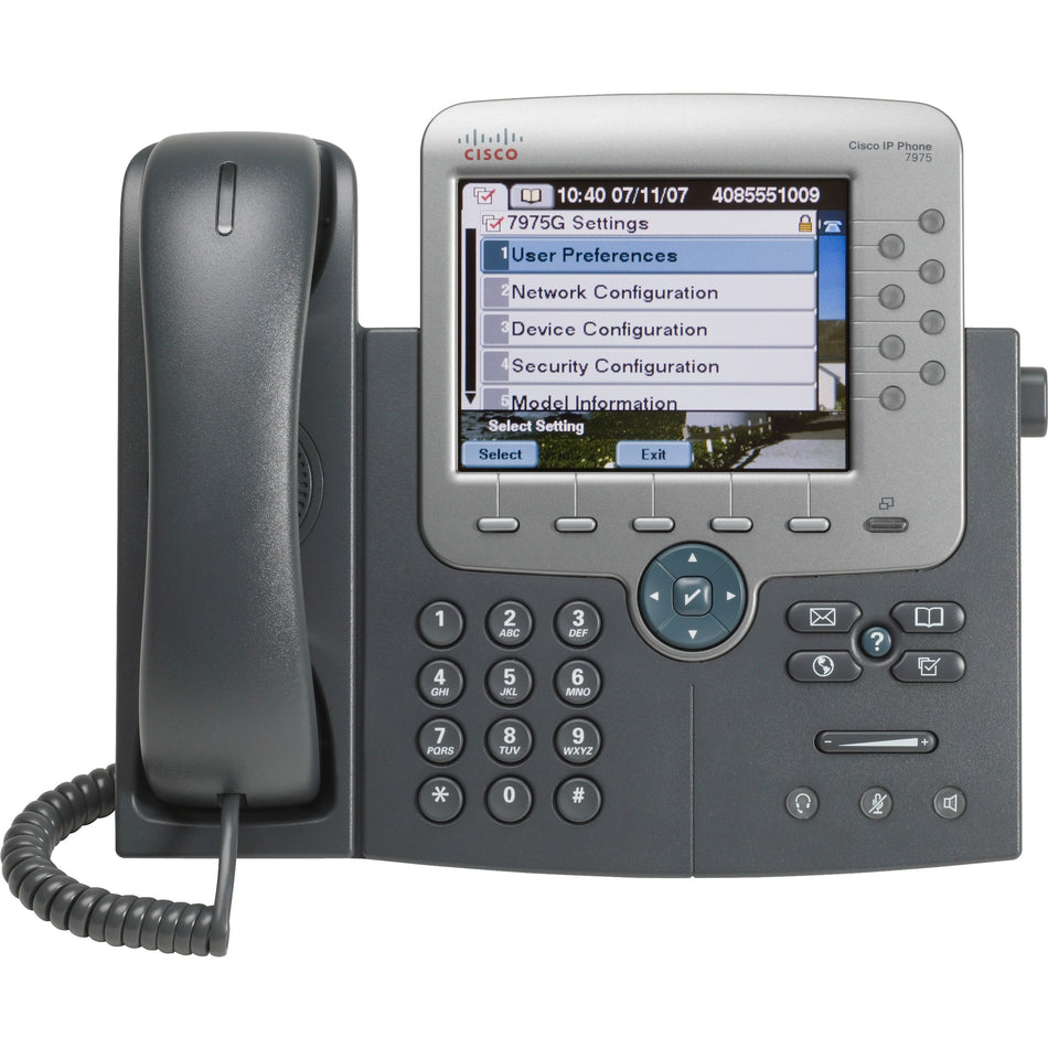 Cisco 7975G Unified IP Phone - CP-7975G-RF