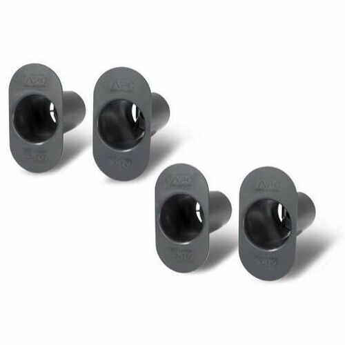APC NetShelter Cable Management, Vertical Cable Manager, Spools for Vertical Fiber Organizer, Set of 4, Black, 64 x 119 x 103 mm - AR8444