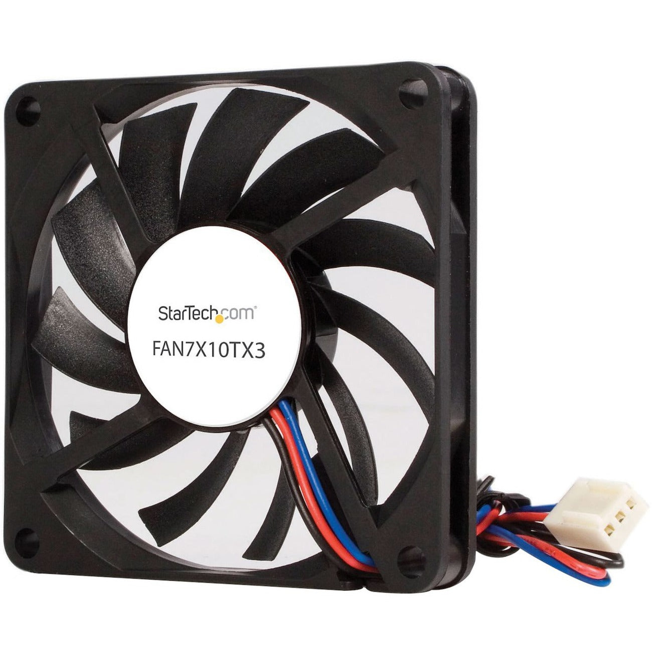 StarTech.com TX3 Dual Ball Bearing Replacement Fan - CPU Cooler fan - 70 mm - black - FAN7X10TX3