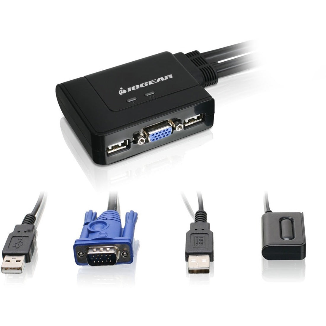 IOGEAR GCS22u 2-Port USB KVM Switch - GCS22U