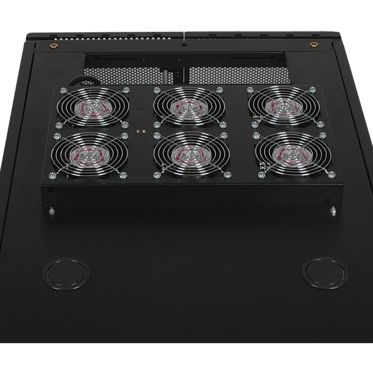Tripp Lite by Eaton SmartRack Roof-Mounted Fan Panel - 6-120V high-performance fans; 630 CFM 5-15P plug - SRFANROOF