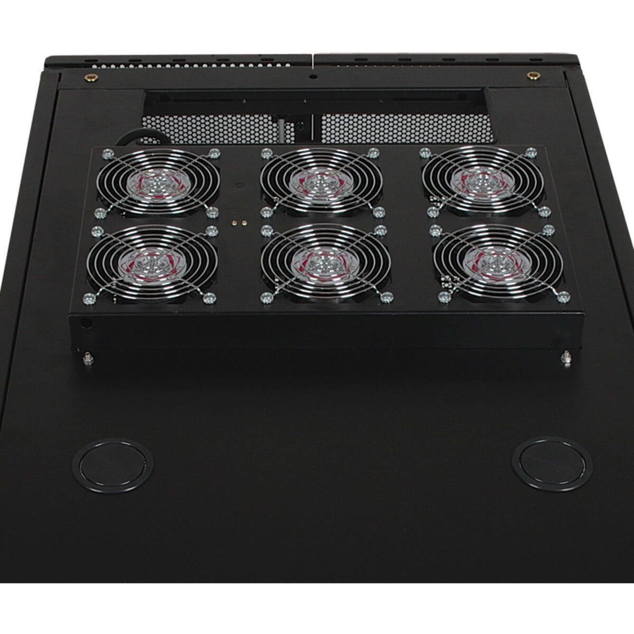 Tripp Lite by Eaton SmartRack Roof-Mounted Fan Panel - 6-120V high-performance fans; 630 CFM 5-15P plug - SRFANROOF