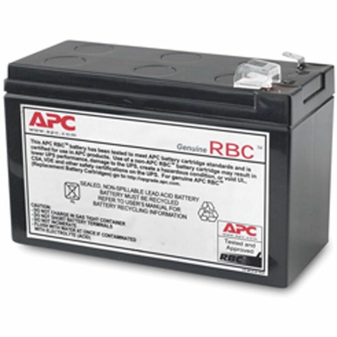 APC Replacement Battery Cartridge 114 with 2 Year Warranty - APCRBC114