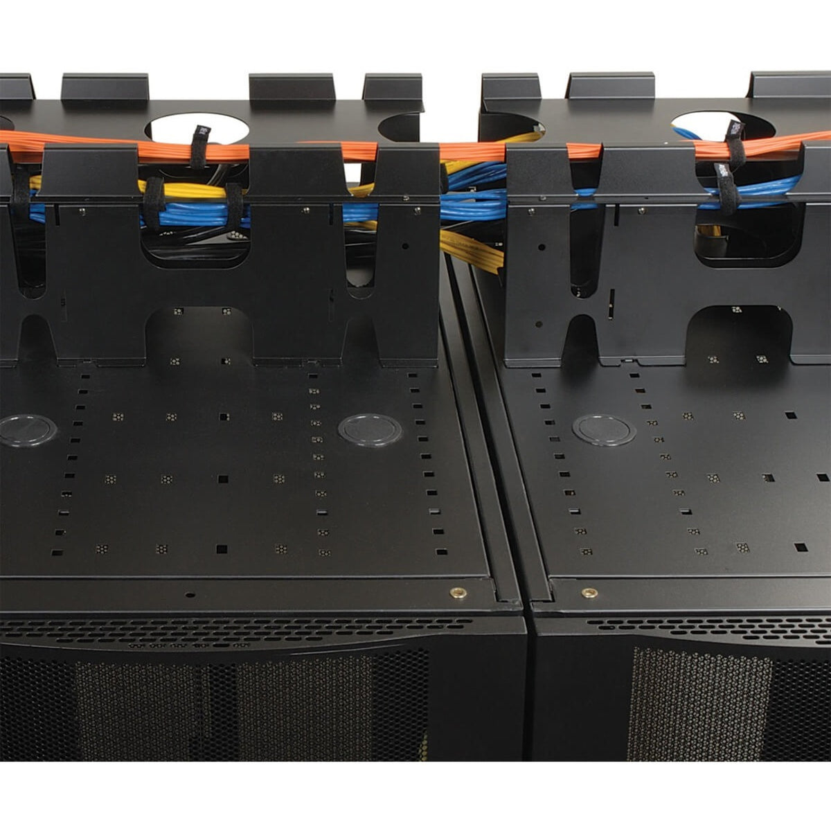 Tripp Lite by Eaton SmartRack Roof-Mounted Cable Trough - Provides cable routing and power/data cable segregation - SRCABLETRAY