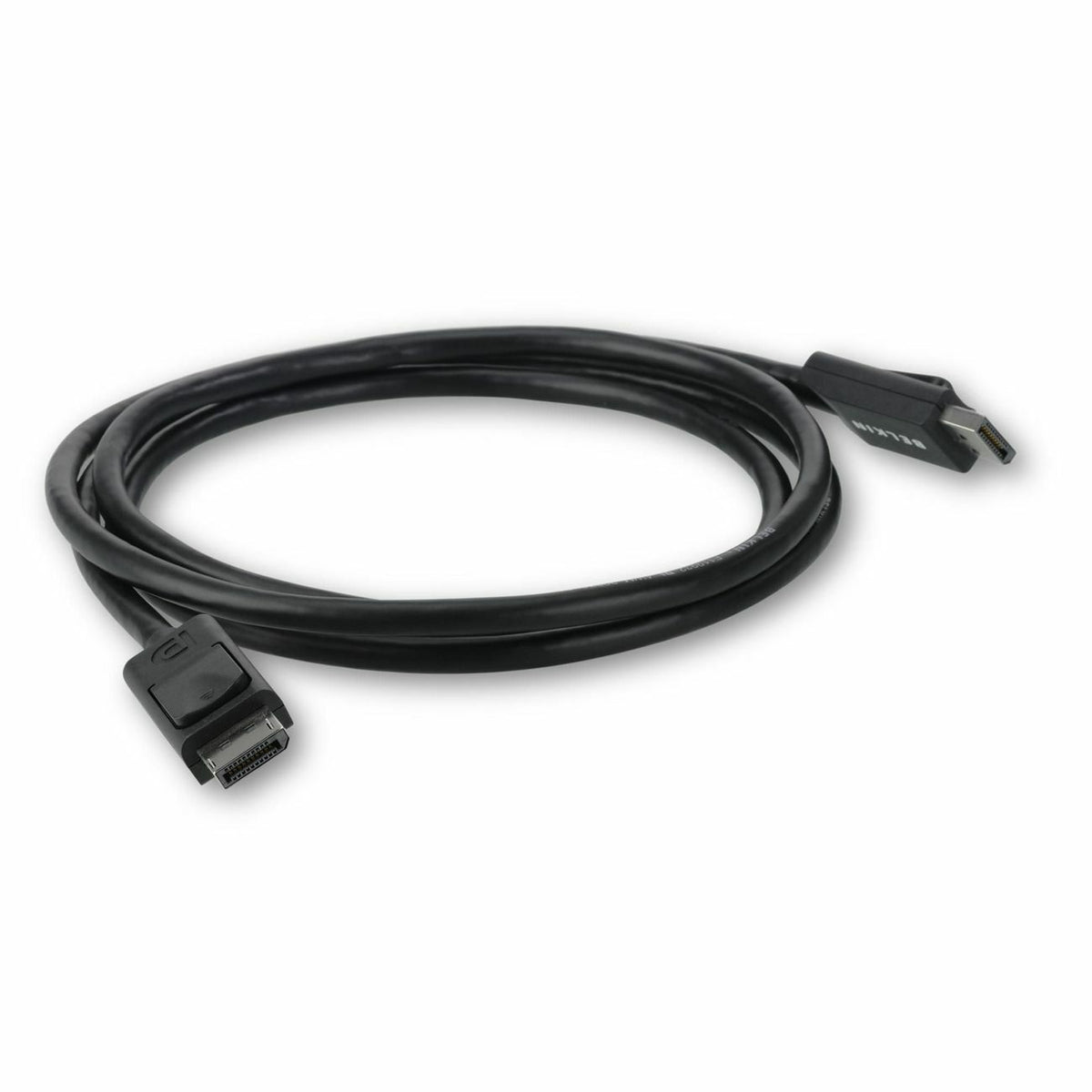 Belkin DisplayPort to DisplayPort Cable w/ Latches - DisplayPort 1.2 - 4K - 3m/9.9ft - M/M - Black - F2CD000B10-E