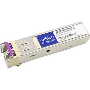 AddOn Cisco CWDM-SFP-1490 Compatible TAA Compliant 1000Base-CWDM SFP Transceiver (SMF, 1490nm, 100km, LC) - CWDM-SFP-1490-AO