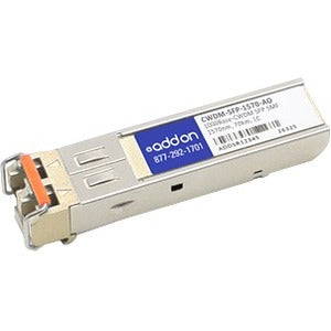 AddOn Cisco CWDM-SFP-1570 Compatible TAA Compliant 1000Base-CWDM SFP Transceiver (SMF, 1570nm, 100km, LC) - CWDM-SFP-1570-AO