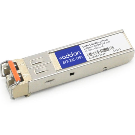 Brocade (Formerly) E1MG-CWDM80-1570 Compatible TAA Compliant 1000Base-CWDM SFP Transceiver (SMF, 1570nm, 80km, LC) - E1MG-CWDM80-1570AO