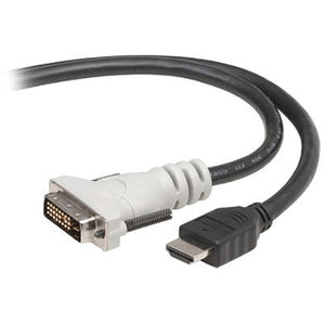 Belkin HDMI to DVI D Single Link Male to Male Cable - F2E8171-10-SV