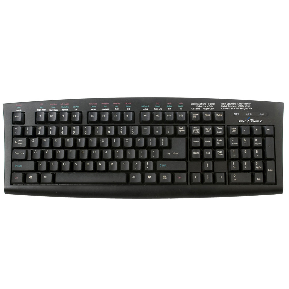 Seal Shield Machine Washable Medical Grade Keyboard - SSKSVMM107