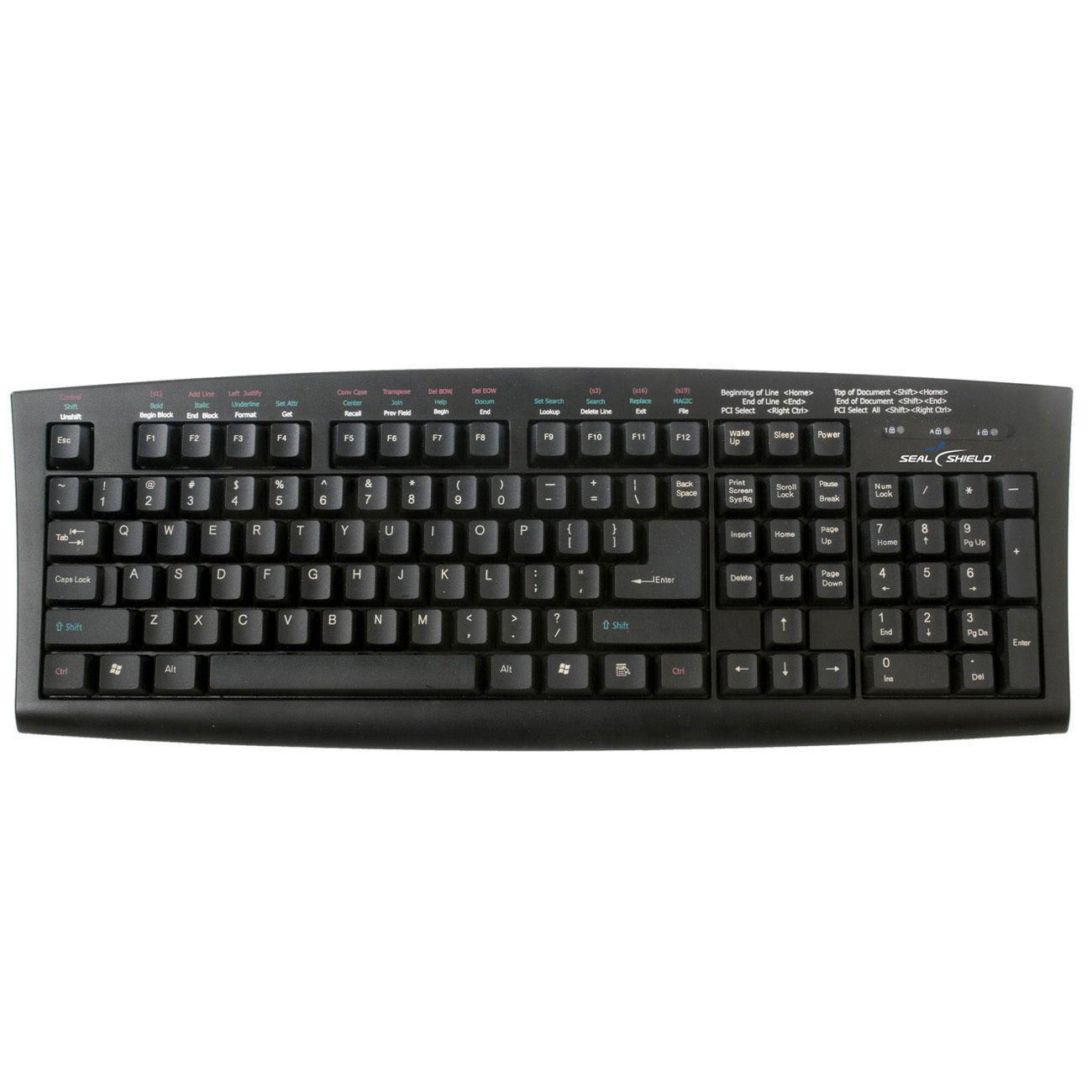 Seal Shield Machine Washable Medical Grade Keyboard - SSKSVMM107