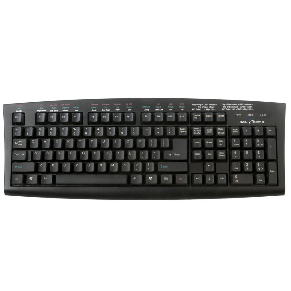 Seal Shield Machine Washable Medical Grade Keyboard - SSKSVMM107