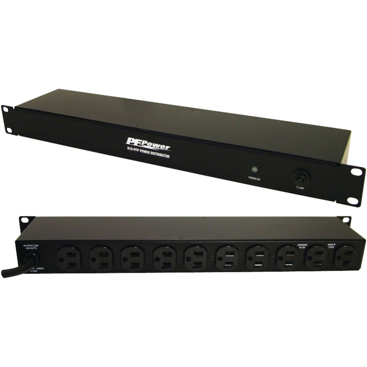 Panamax D10-PFP 10-Outlets Power Strip - D10-PFP