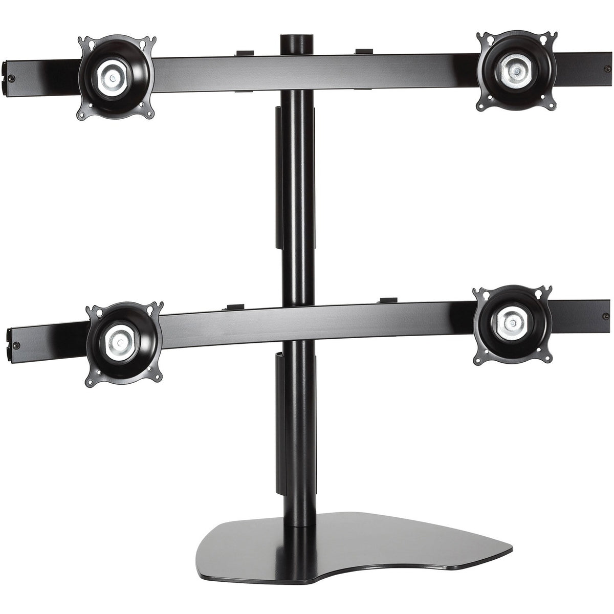 Chief Widescreen Quad Display Desk Mount - For Displays 10-30" - Black - KTP445B