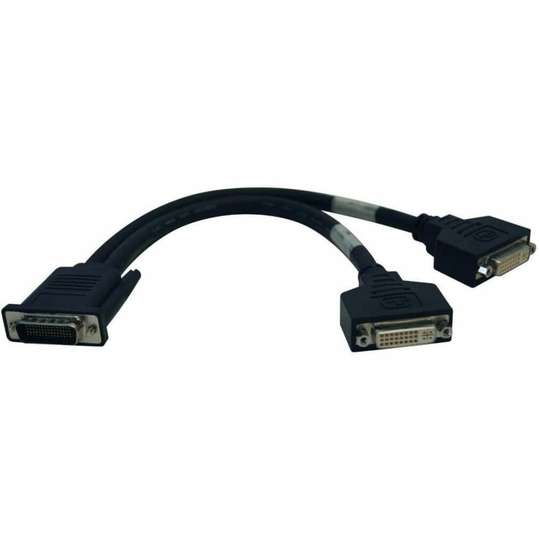 Eaton Tripp Lite Series DMS-59 to Dual DVI Splitter Y Cable (M to 2x DVI-I F), 1 ft. (0.31 m) - P576-001
