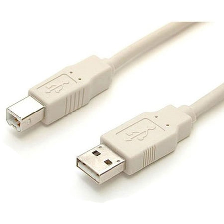 StarTech.com 6 ft Beige A to B USB Cable - M/M - USBFAB-6